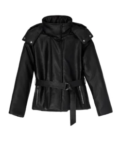 Mattnat LISBON Vegan Leather Puffer Jacket Outerwear