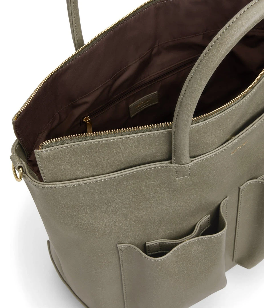 Mattnat RAYLANMED Vegan Diaper Bag - Vintage 5 Mattnat RAYLANMED Vegan Diaper Bag - Vintage