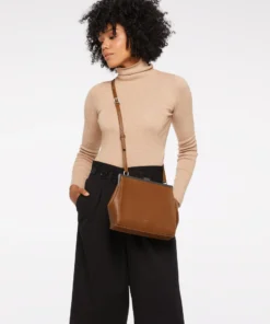 Mattnat REIKA Vegan Frame Crossbody Bag - Vintage