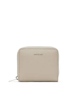 Mattnat RUE Small Vegan Zip Wallet - Purity