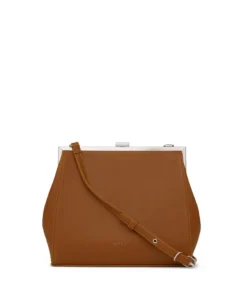 Mattnat REIKA Vegan Frame Crossbody Bag - Vintage