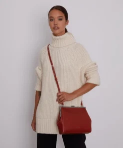 Mattnat REIKA Vegan Frame Crossbody Bag - Vintage