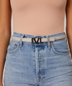 Mattnat LORIA Women’s Vegan High Waist Belt - Purity Small Vegan Goods