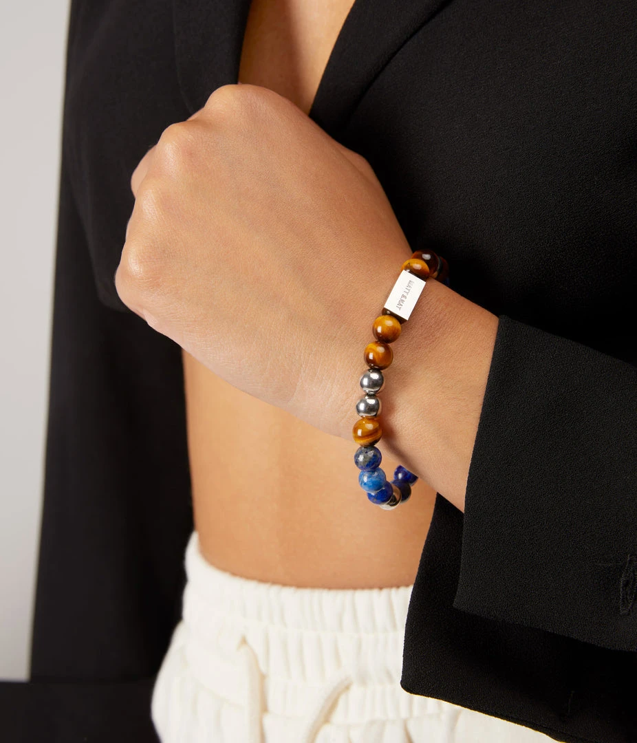 Mattnat Bracelets LAUGHING - Stone Bead Bracelet 2 Mattnat Bracelets LAUGHING - Stone Bead Bracelet