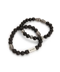 Mattnat MIRACLE - Black Stone Bracelet