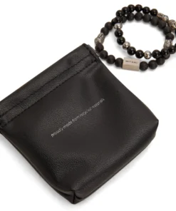 Mattnat MIRACLE - Black Stone Bracelet