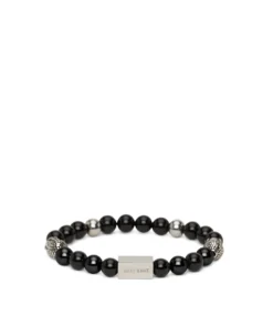 Mattnat Bracelets MIRACLE - Black & Grey Stone Bracelet