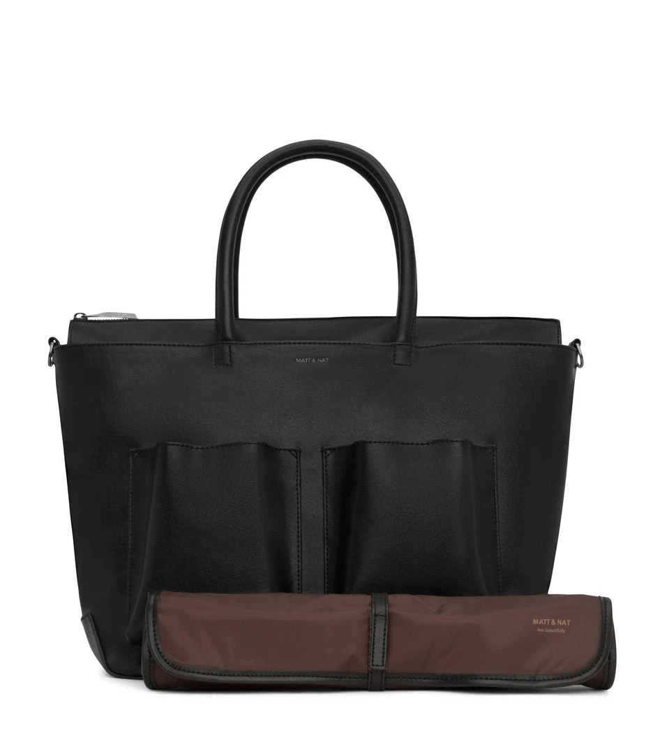 Mattnat RAYLANMED Vegan Diaper Bag - Vintage 8 Mattnat RAYLANMED Vegan Diaper Bag - Vintage