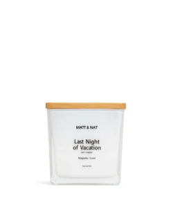 Mattnat LAST NIGHT ON VACATION REG. SQ Candle