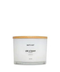 Mattnat Life Is Sweet Large Soy Candle Candles