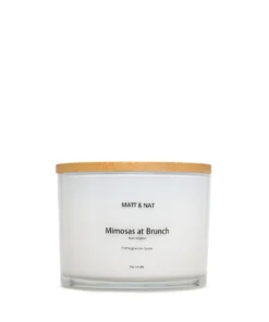 Mattnat Mimosas At Brunch Large Soy Candle Candles