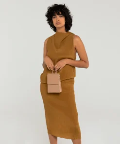 Mattnat THESSA Vegan Crossbody Bag - Vintage