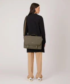Mattnat MARTEL Vegan Messenger Bag - Canvas