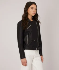Mattnat DRADEN Vegan Leather Jacket Outerwear