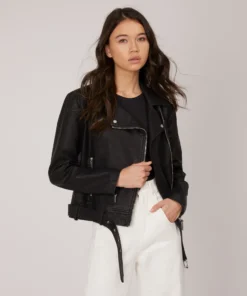 Mattnat DRADEN Vegan Leather Jacket Outerwear