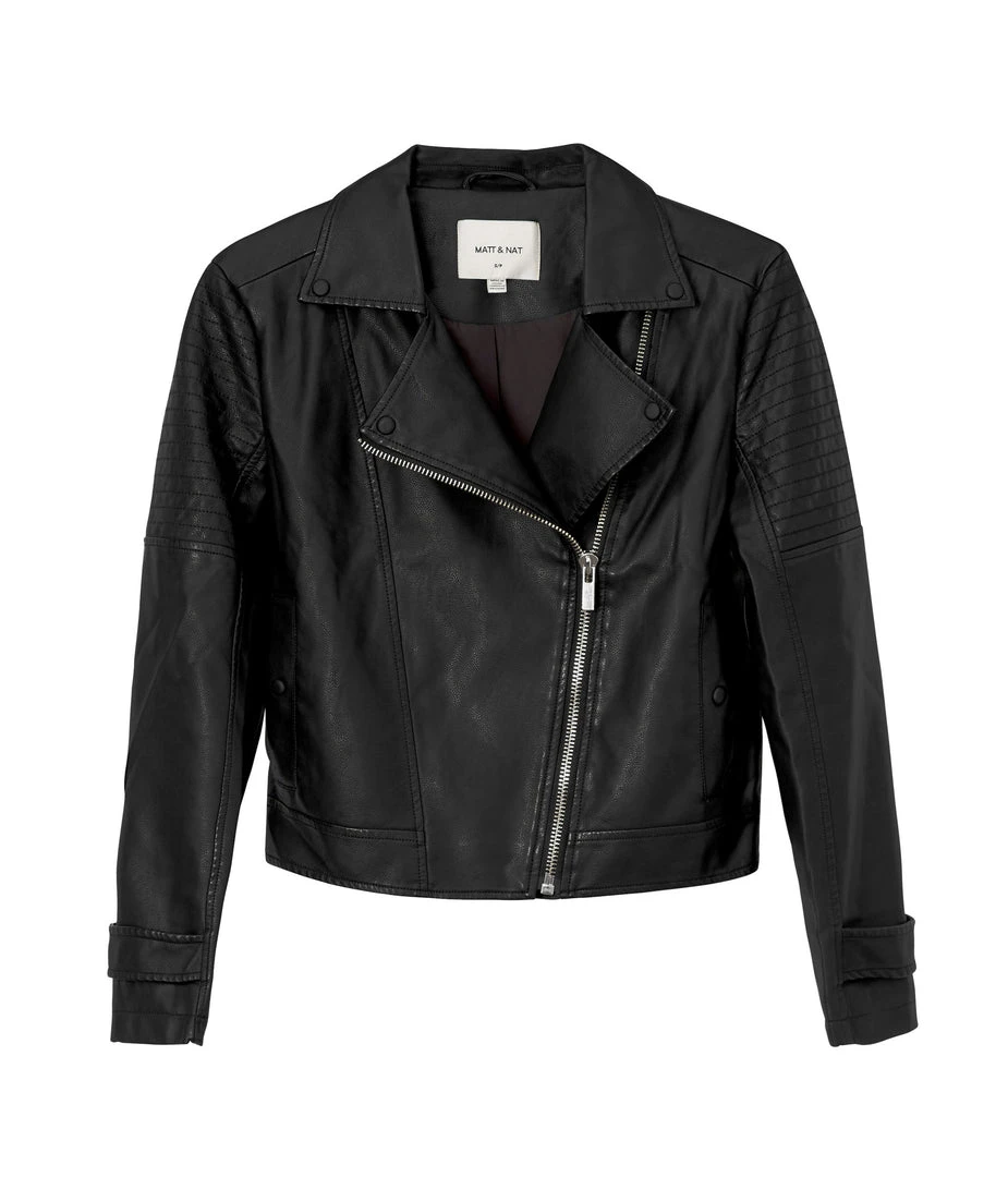 Mattnat Outerwear SAVINA Women’s Vegan Moto Jacket 1 Mattnat Outerwear SAVINA Women’s Vegan Moto Jacket