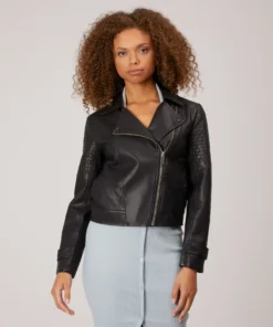 Mattnat Outerwear SAVINA Women’s Vegan Moto Jacket