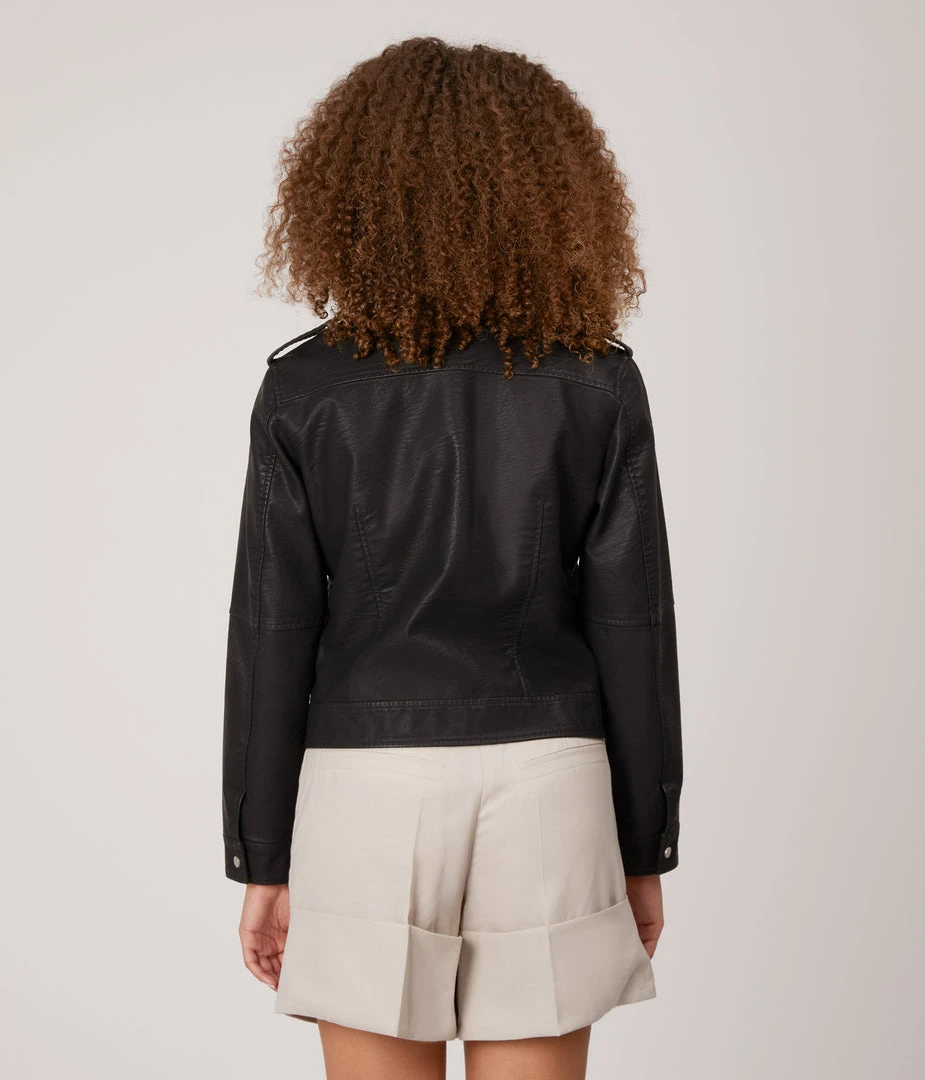 Mattnat Outerwear VAUGHN Vegan Leather Jacket 4 Mattnat Outerwear VAUGHN Vegan Leather Jacket