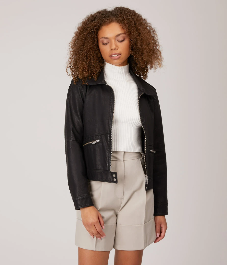 Mattnat Outerwear VAUGHN Vegan Leather Jacket 5 Mattnat Outerwear VAUGHN Vegan Leather Jacket