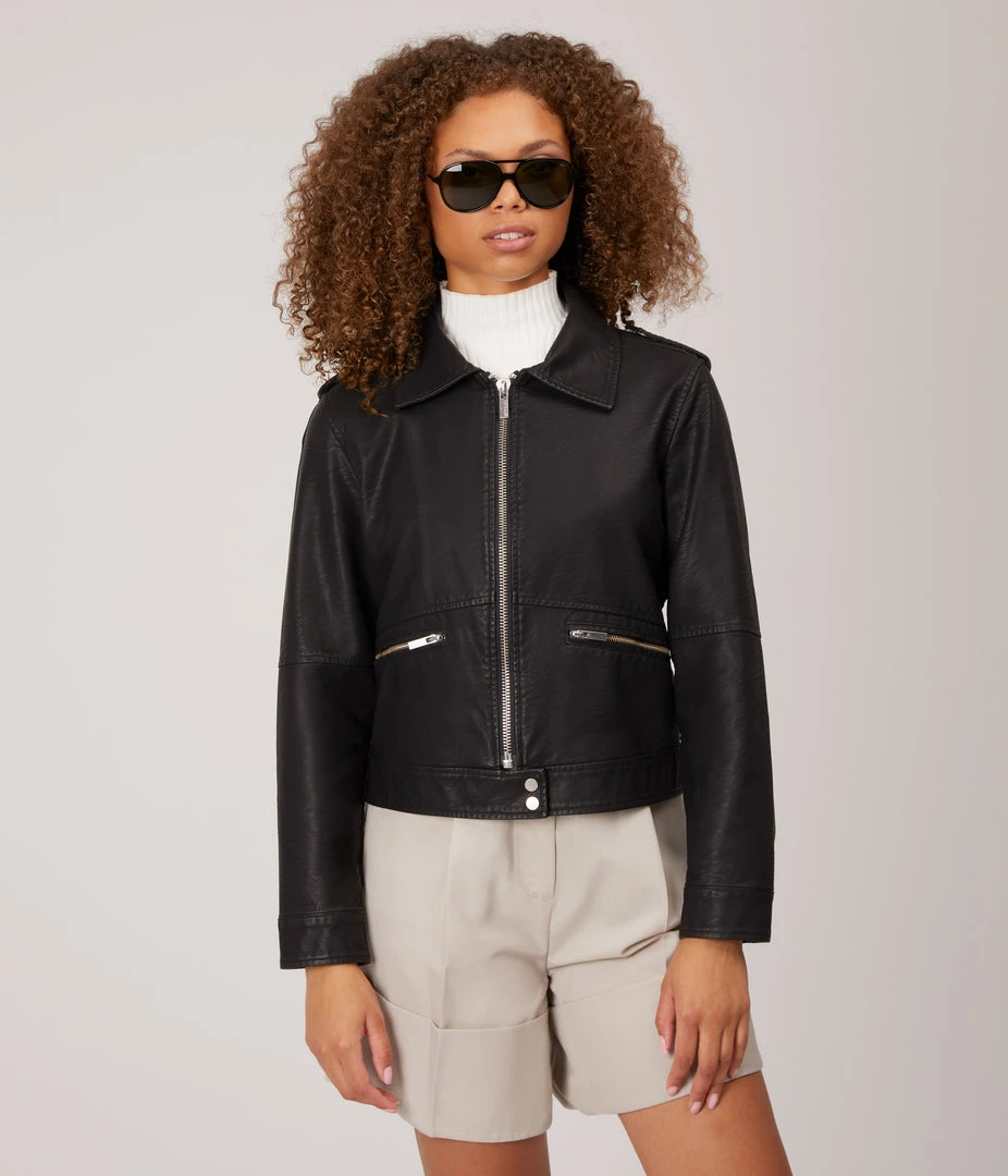 Mattnat Outerwear VAUGHN Vegan Leather Jacket 2 Mattnat Outerwear VAUGHN Vegan Leather Jacket