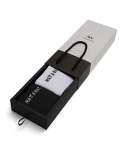 Mattnat SOCK Organic Cotton Socks Box Set Black & White