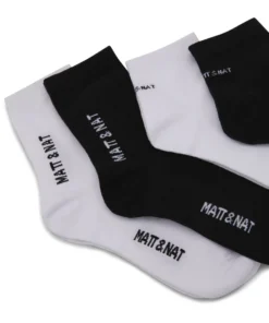 Mattnat SOCK Organic Cotton Socks Box Set Black & White