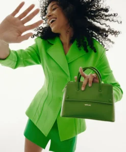 Mattnat SILVA SM Small Vegan Satchel - APPLESKIN™