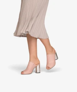 Mattnat Footwear LEONE Vegan High Heel Mules